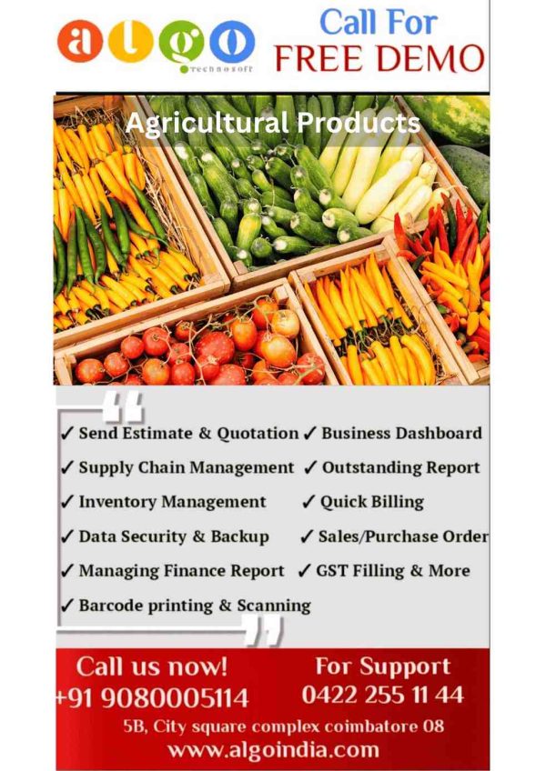 Agricultural Products Website Design & Website Development in Coimbatore