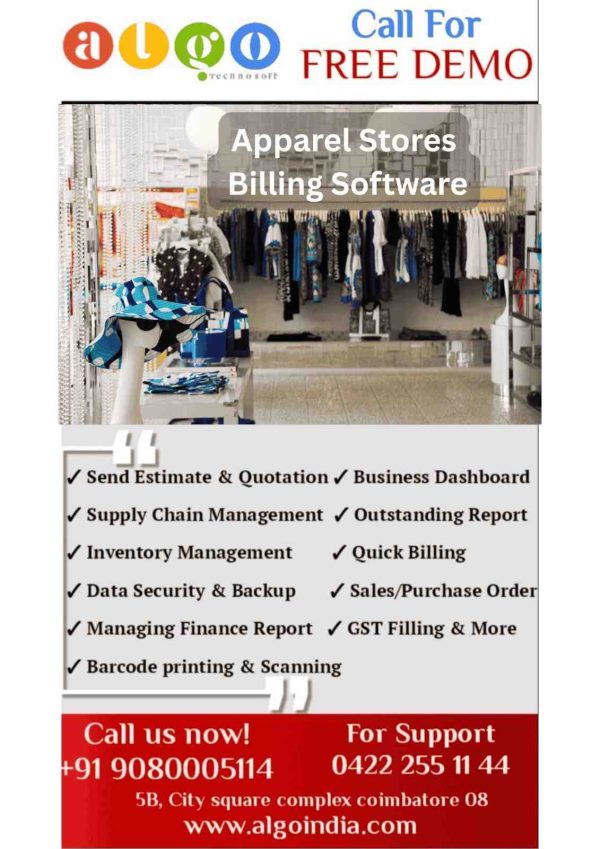 Apparel Stores Website Design & Website Development in Cuddalore
