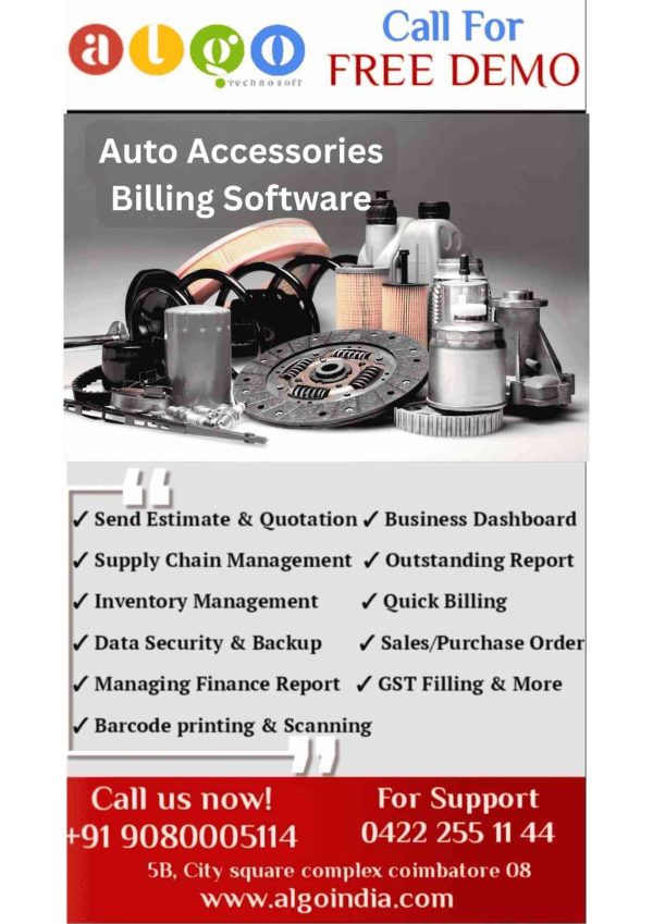 Auto Accessories Website Design & Website Development in Cuddalore