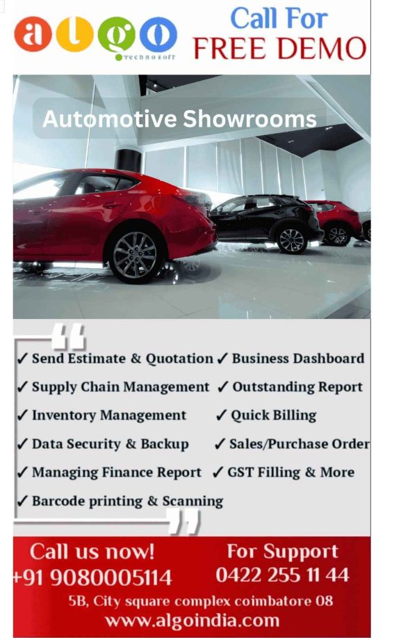 Automotive Showrooms E-Commerce in Salem