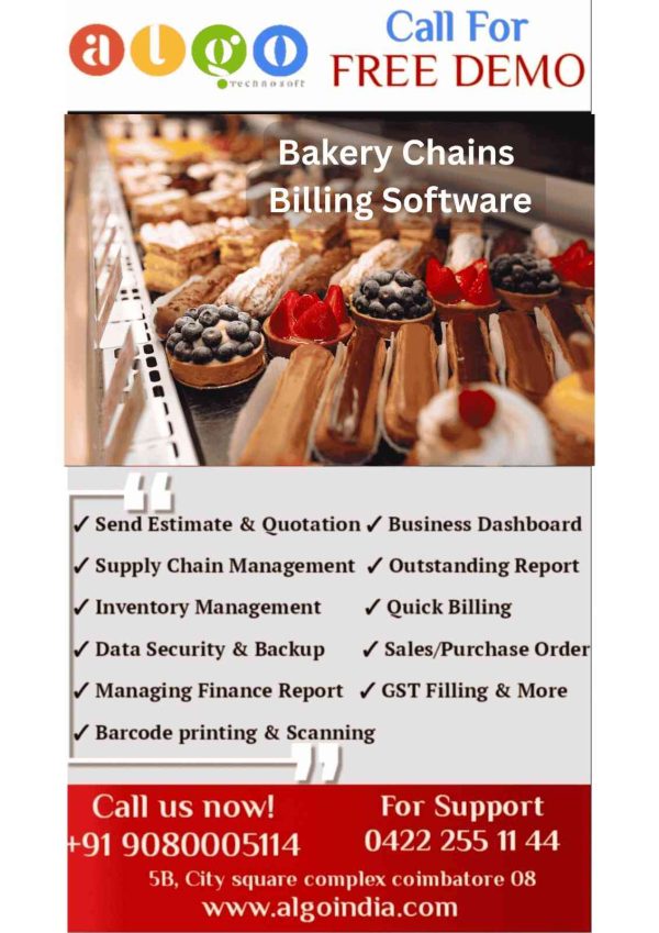 Bakery Chains Website Design & Website Development in Coimbatore