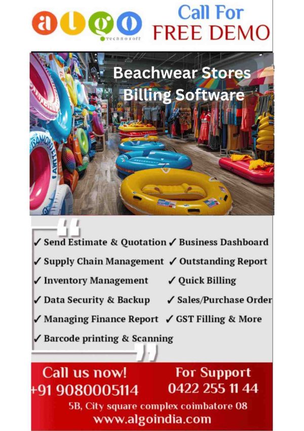 Beachwear Stores E-Commerce in Cuddalore