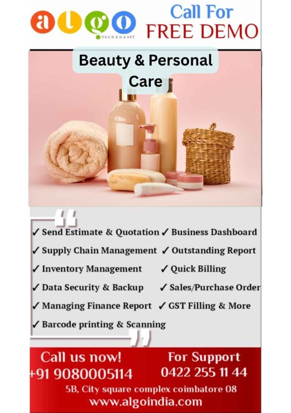 Beauty & Personal Care Website Design & Website Development in Coimbatore