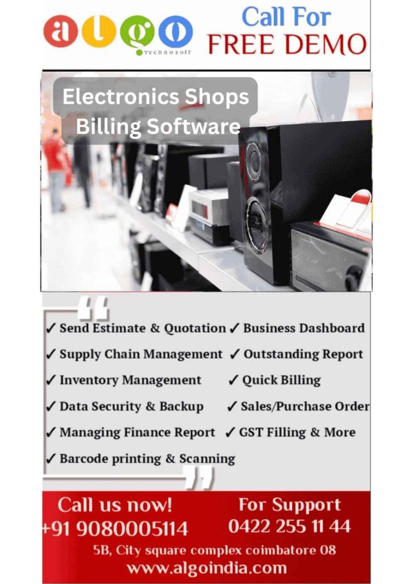 Electronics Shops Website Design & Website Development in Chengalpattu