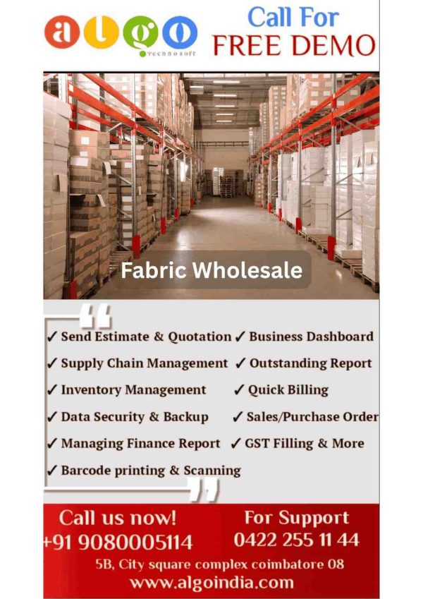 Fabric Wholesale E-Commerce in Cuddalore