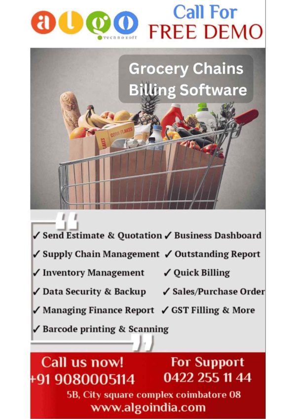 Grocery Chains Website Design & Website Development in Chennai