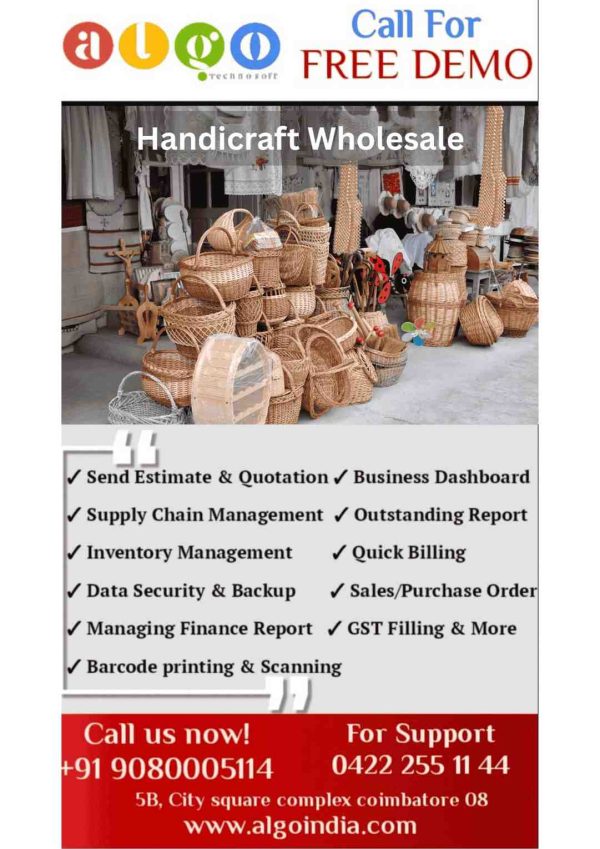 Handicraft Wholesale E-Commerce in Coimbatore