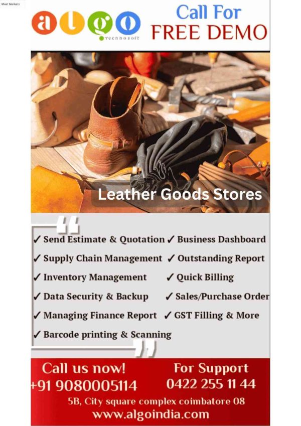 Leather Goods Stores E-Commerce in Ariyalur