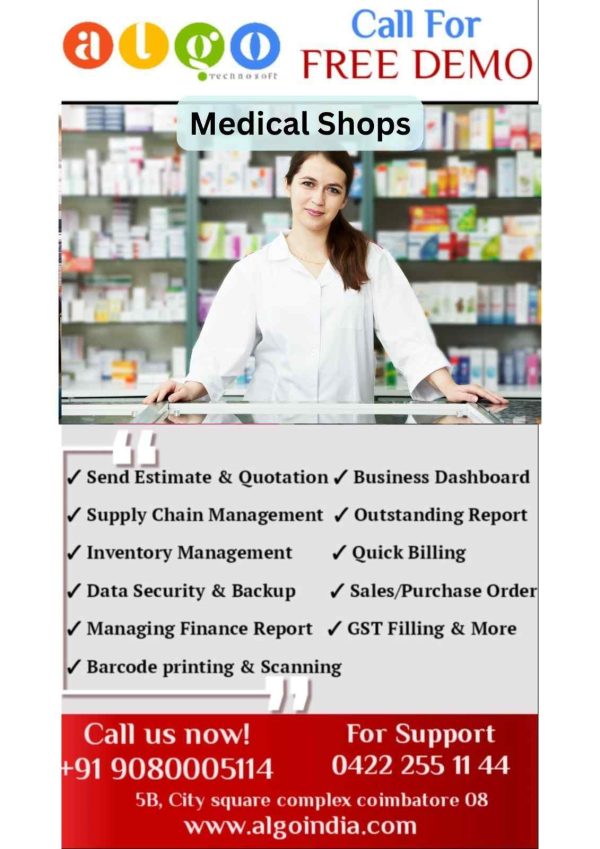 Medical Shops E-Commerce in Cuddalore