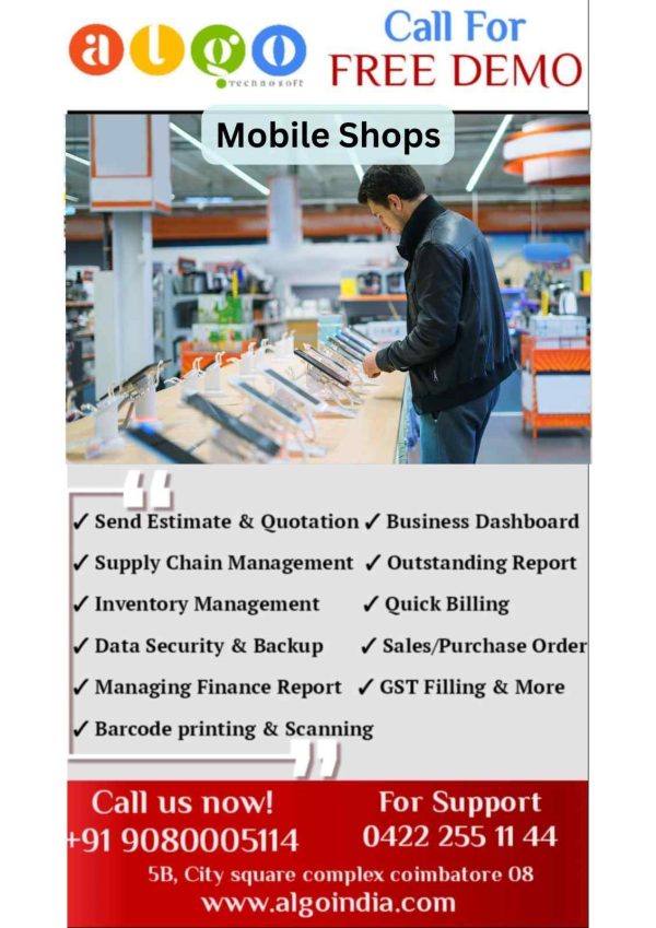 Mobile Shops E-Commerce in Chengalpattu