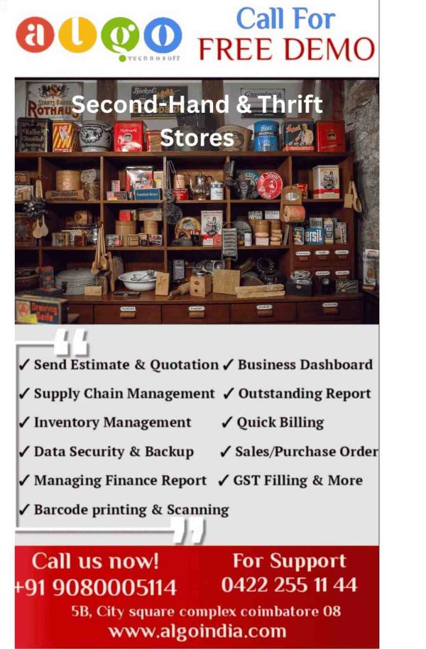 Second-Hand & Thrift Stores E-Commerce in Ariyalur