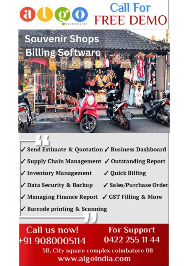 Souvenir Shops Website Design & Website Development in Coimbatore