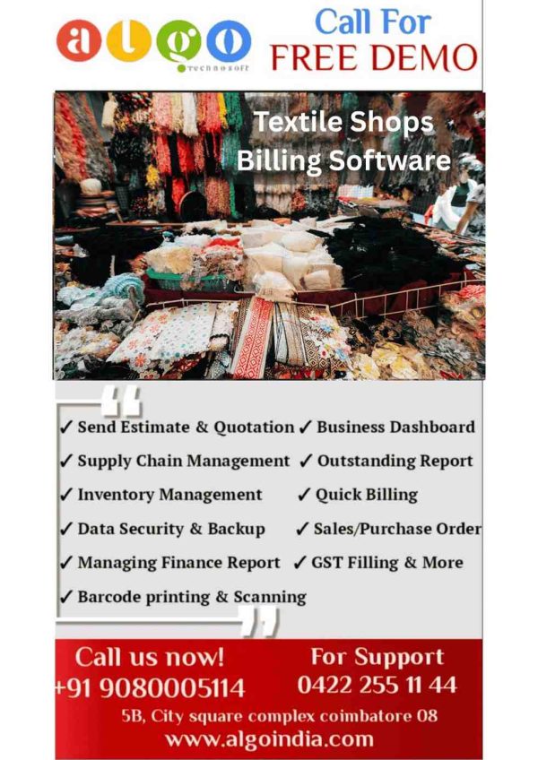 Textile Shops Website Design & Website Development in Ariyalur