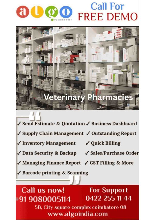 Veterinary Pharmacies Website Design & Website Development in Dharmapuri