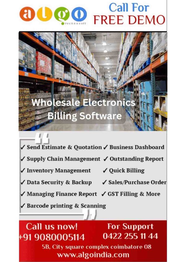 Wholesale Electronics Website Design & Website Development in Cuddalore