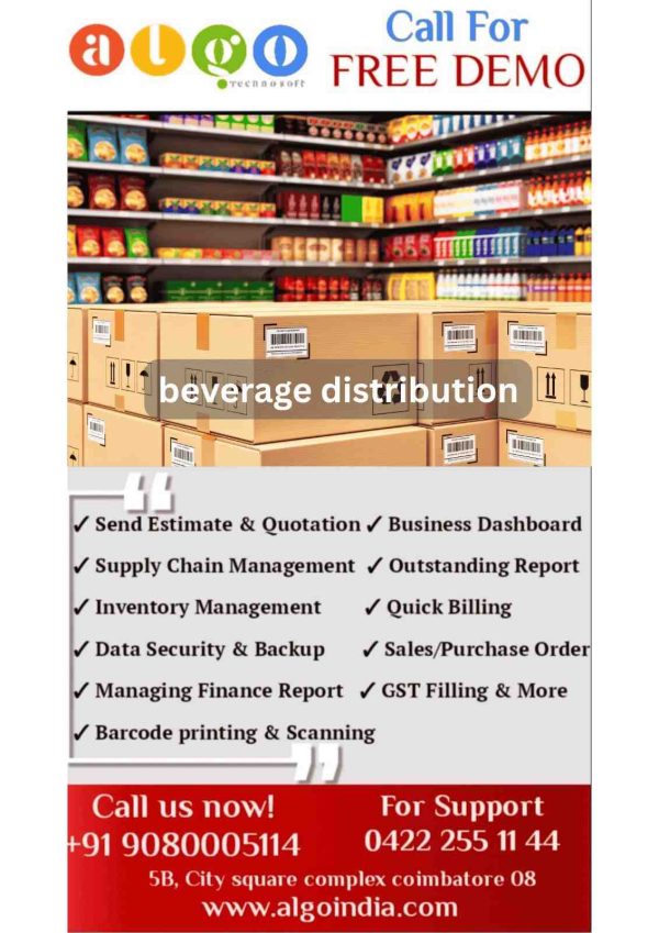 beverage distribution Website Design & Website Development in Chennai