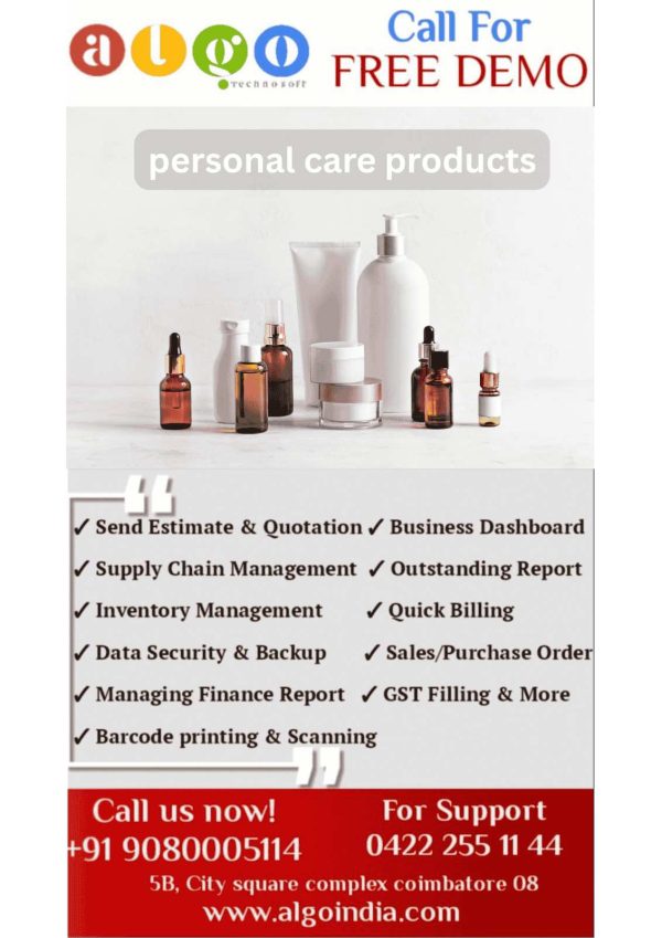 personal care products E-Commerce in Chennai