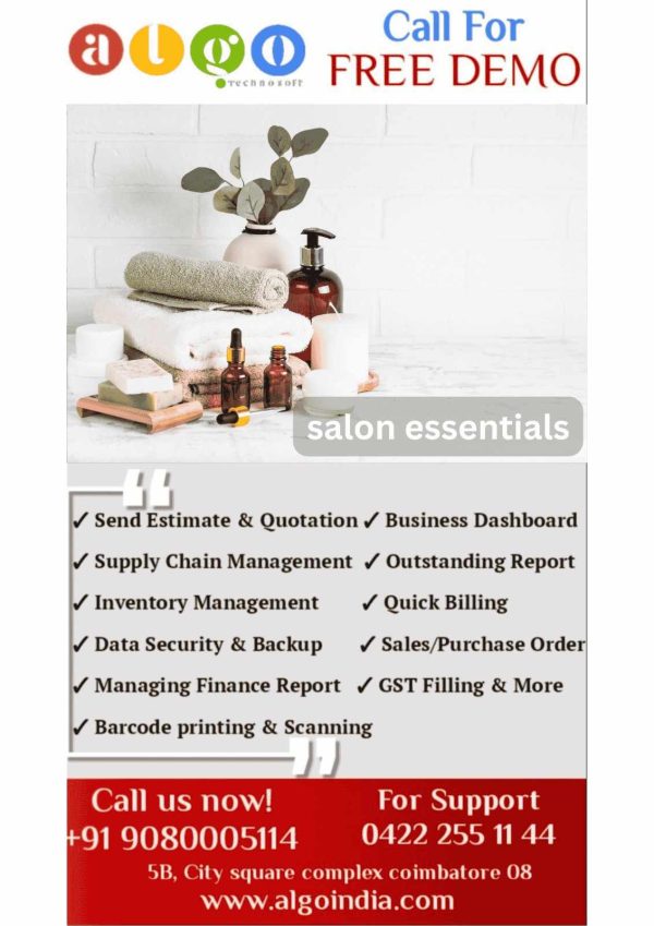 salon essentials Website Design & Website Development in Chennai